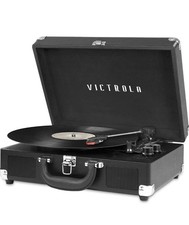 Record Player Built Speakers New Victrola Journey Bluetooth Portable Suitcase
