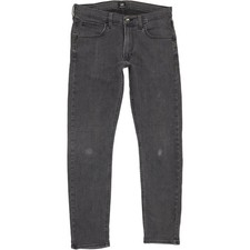 Lee Luke  Herren Holzkohle Skinny Slim Stretch Jeans W31 L29 (75898)