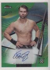 2020 Topps Finest WWE Green Refractor 95/99 Tyler Breeze #A-TB Auto 9e1