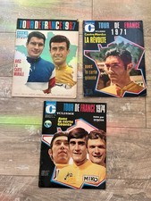 20 magazines Miroir du cyclisme tour de France avec cartes et posters année 50,