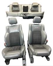 2005-2010 Jeep Grand Cherokee Srt8 Full Front Rear Seat Set Assembly Oem Gray