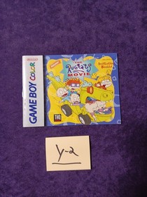 The Rugrats Movie GameBoy Color Manual/ GBC Game boy Color Nintendo