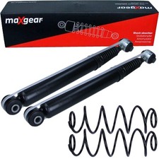 MAXGEAR Stoßdämpfer Fahrwerksfeder Satz Hinten für PEUGEOT 207 WA WC