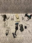 Vintage Tonka Go Bots Junk Lot of Parts Figures