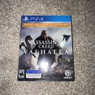 BRAND NEW Assassin's Creed Valhalla Gold Edition Steelbook PS4 W/ PS5 Upgrade Av