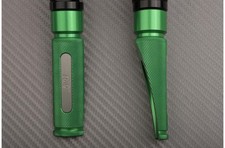 Repose Pieds Passager Arrière Vert-Titane 9cm Pour HONDA CBR 650 F 650F 2017-18