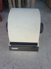 Rolodex Model 2254D Roll Top Covered Metal Card File Vintage