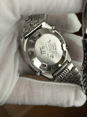 Rare Vintage Citizen Multi Alarm II 40-1510 Men's Digital Sports
