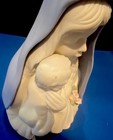 Vtg Illuminated Blessed Mother Mary/Baby Jesus/Rose Night Light Statue Religious — photo 8