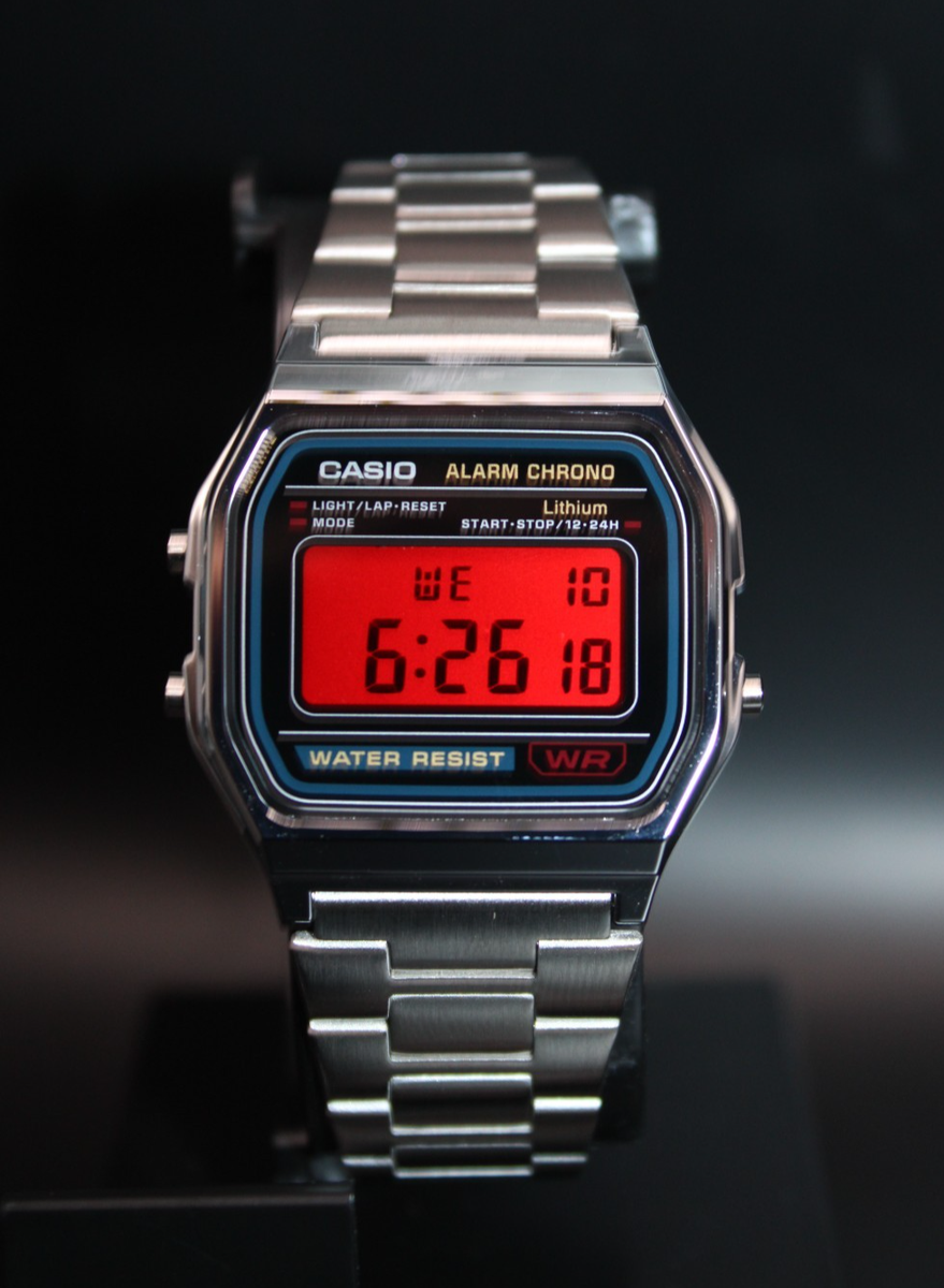Custom Casio A158W - Red Dial Brand New | eBay