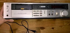 Vintage Technics RS-M226 Stereo Cassette Deck Player Recorder, Nice Find, Works 