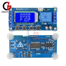 5V Time Delay Relay Module Trigger Cycle Timming Circuit Switch LCD USB Board