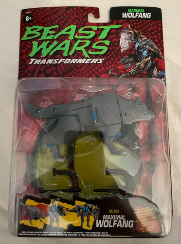 BEAST WARS Transformers Deluxe Class Maximal WOLFANG Hasbro Kenner 2022 New - Picture 1 of 6