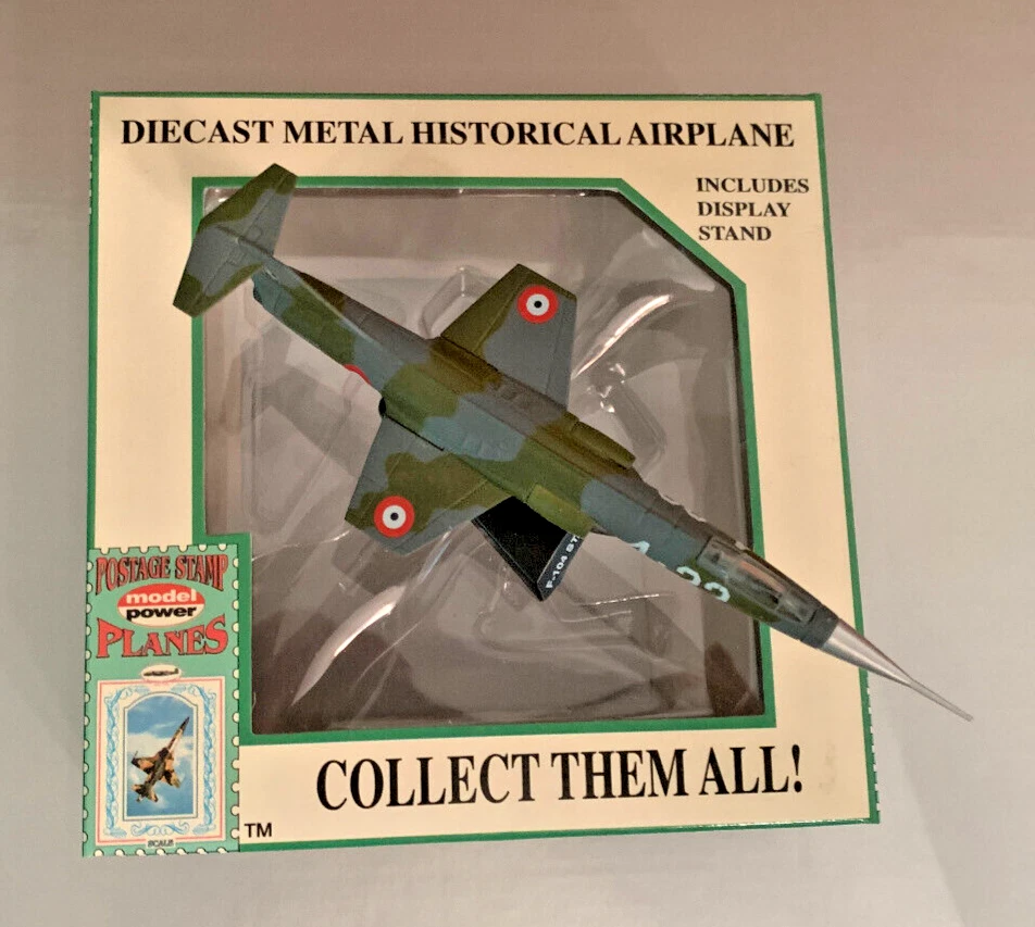 F-104 Starfighter. mach 2.2. Korean War. Die Cast Metal. 1:120 scale. New in Box - Image 3 of 4