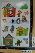 Mrs Grossman SANTAS VILLAGE Stickers NORTH POLE RETIRED 2013 CHRISTMAS VILLAGE