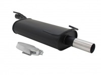 Novus Sportauspuff +Abe 1X60Mm Stahl FüR Opel Astra F -F/-CC, Kadett E
