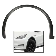 For 2016-21 Tesla Model X Front Fender Wheel Flare Molding Trim Driver Left Side
