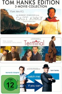 Tom Hanks Edition: Cast Away / Terminal / Catch me if you can [3 DVDs, 3-Movie-C