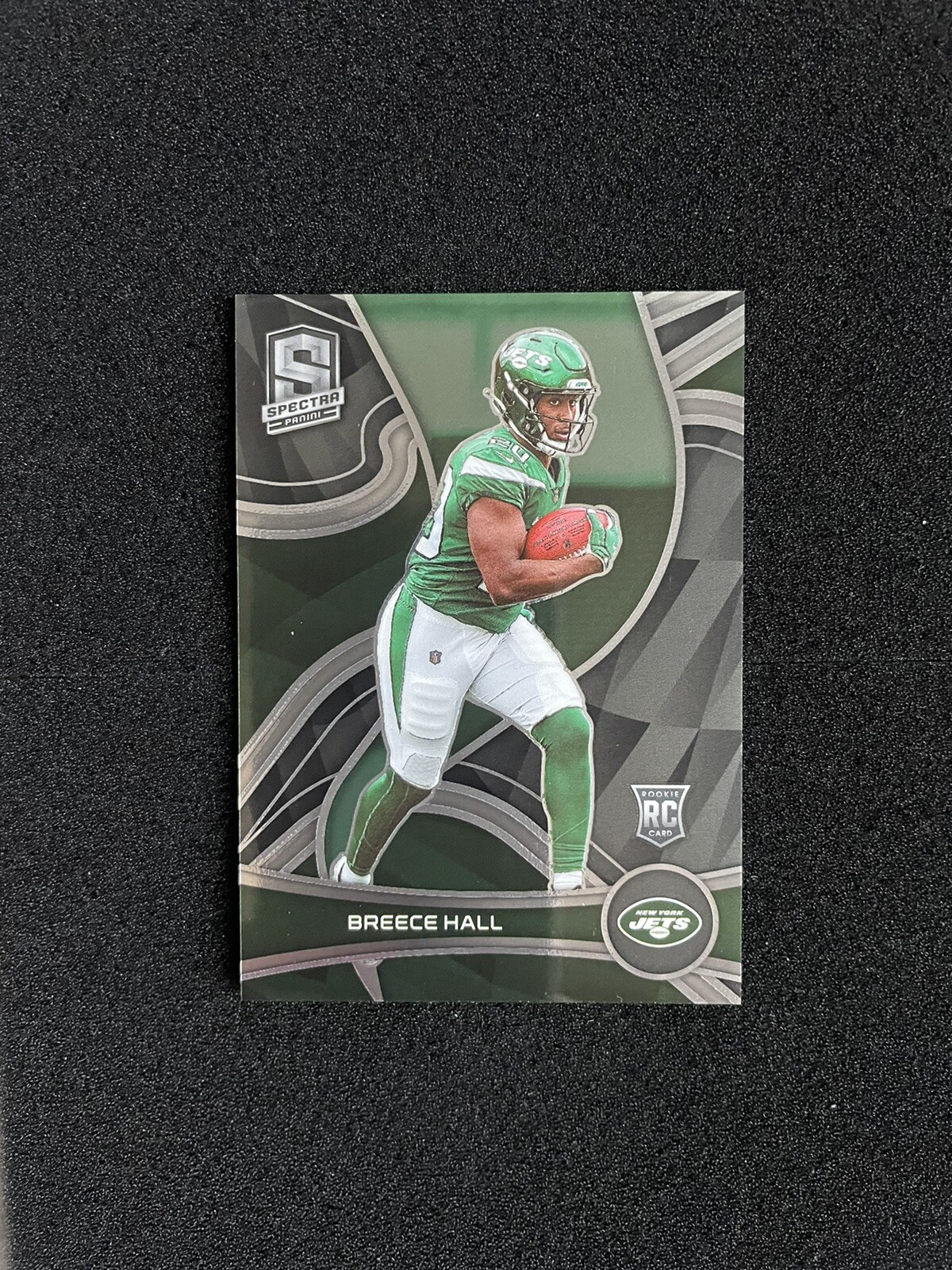 2022 Panini Spectra Breece Hall RC Base #141 New York Jets