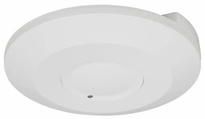 MCSHINE 360° flach Bewegungsmelder Hochfrequenz 5,8 GHz LED ok 1 bis 2000W 6m weiß IP20