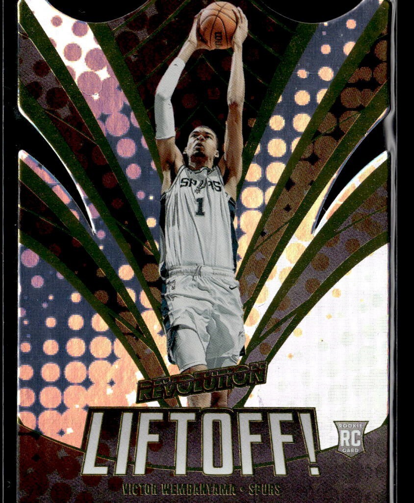 2023 Panini Revolution #6 Victor Wembanyama Liftoff Diecut Rookie RC Spurs