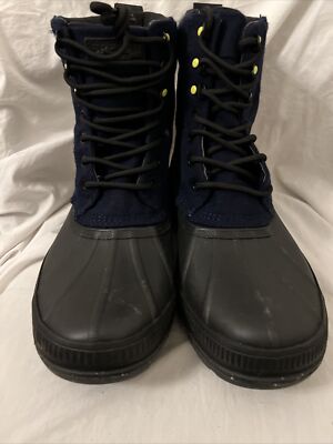 New Sz 7 SPERRY Ice Bay Wool Navy Boots WARM | eBay display picture 3