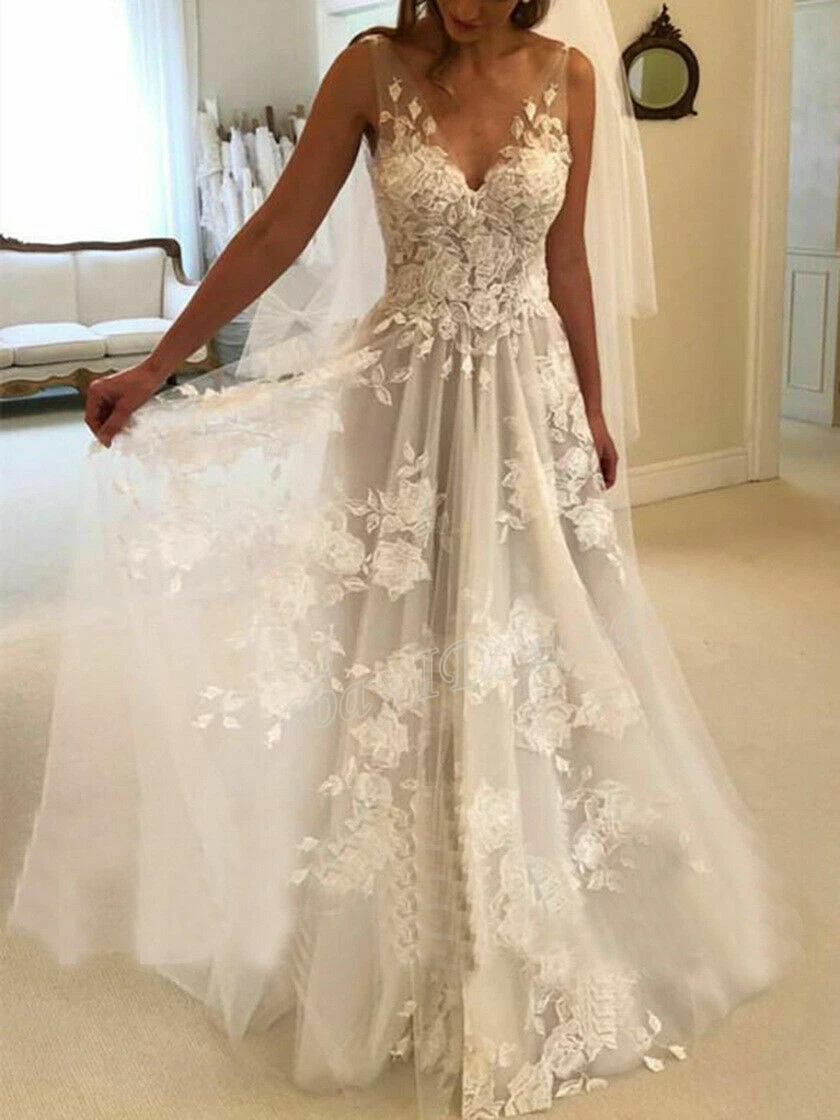 Ebay boho wedding clearance dress