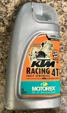 Motorex KTM Racing 4T Engine Oil 20W/60 Fully Synthetic 1L Bottle