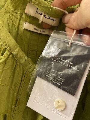 innika choo green dress Innika Choo Che Pas Dress In Green