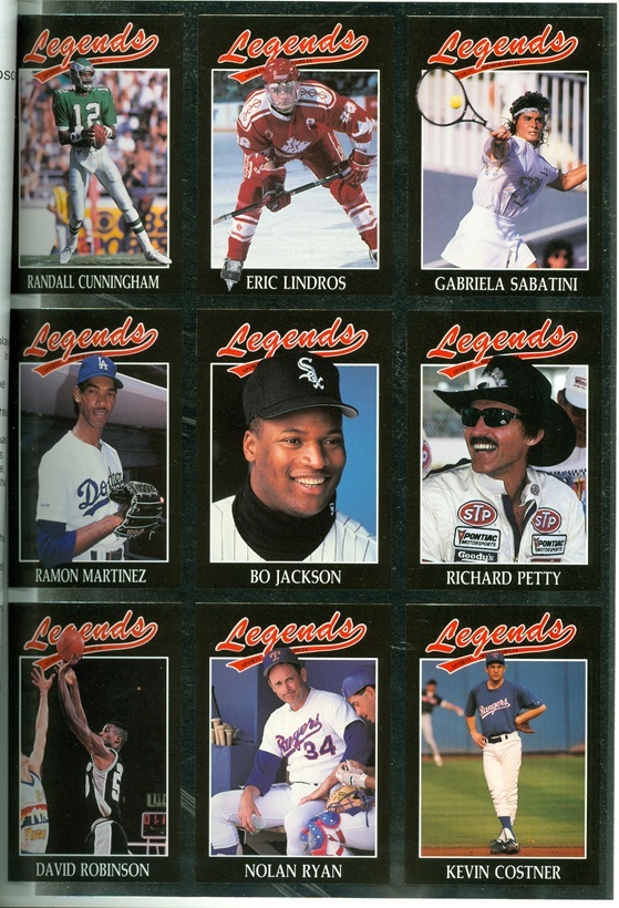 1991 Legends Sports Memorabilia Magazine with cards Nolan Ryan eBay