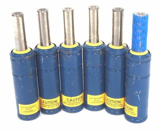 LOT OF 6 NEW STANDFAST CH125 X 38 NITROGEN GAS SPRING CYLINDERS 2570