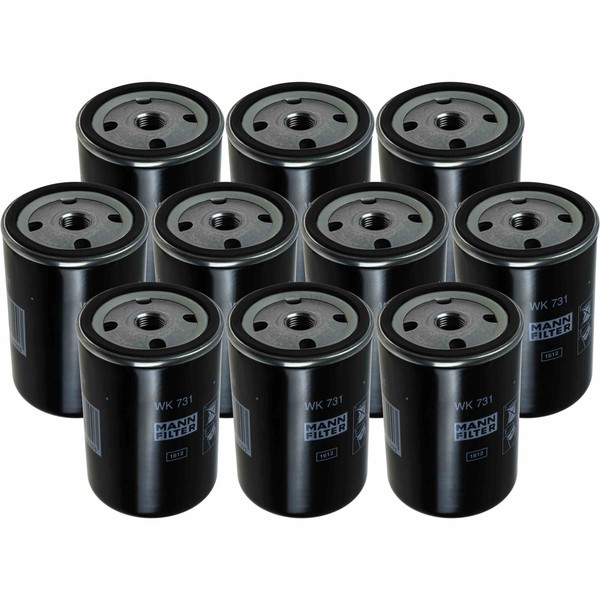 10X Mann Kraftstofffilter WK 731 Fuel Filter-image