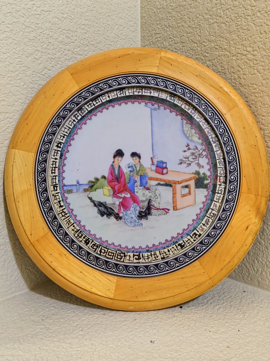 陶瓷古董原始1940 年后中国风盘子| eBay