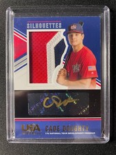 2018 Panini USA Stars & Stripes Cade Doughty Autographed Patch Black #06/10 Jays