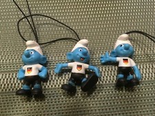 Fussballschlümpfe 2012 drei Stück vom Set 2012 Champion EDEKA