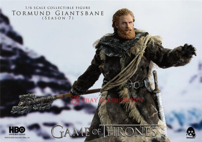 Threezero 3Z0106 Tormund Giantsbane Game of Thrones Action Figure