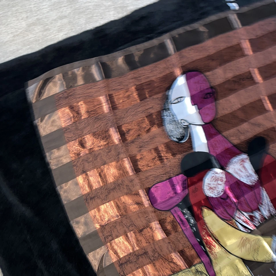 "Nuevo BIJOUX TERNER Mujer Bufanda Floral Multicolor 40"" Cuadrado" Foto 3 de 4