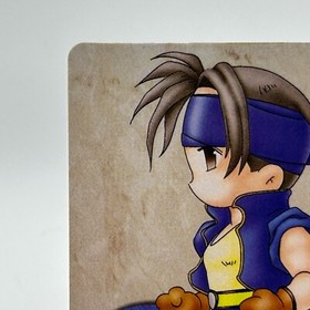 Locke Cole 8 Final Fantasy VI Card TCG  Games Famicom Collection Japan 1994