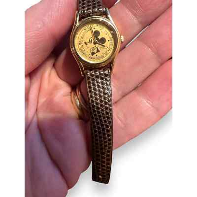 Vintage Seiko Quartz Mickey Mouse Goodwill Ambassador Of The World