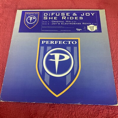 D:Fuse & Joy - She Rides (12'', Promo) Vinyl Ex