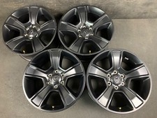 4 Dodge Ram 1500 Pickup Oem Black Wheels Rims Caps 20 Hol.2723