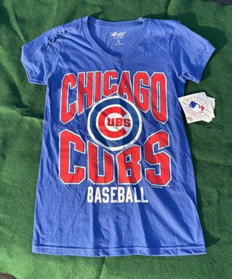 NWT 4Her Small Chicago Cubs Tshirt