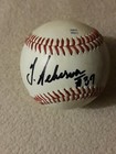 Julio Teheran MLB Signed Autograph Game Used Baseball Orioles /Padres /Braves — photo 3