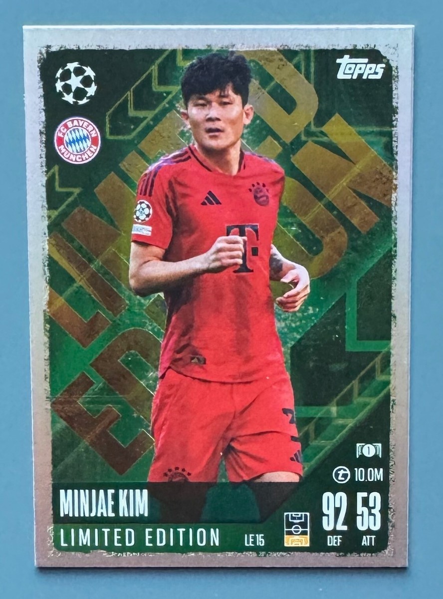 2024-25 Topps Match Attax Limited Edition #LE15 - Min-jae Kim | eBay