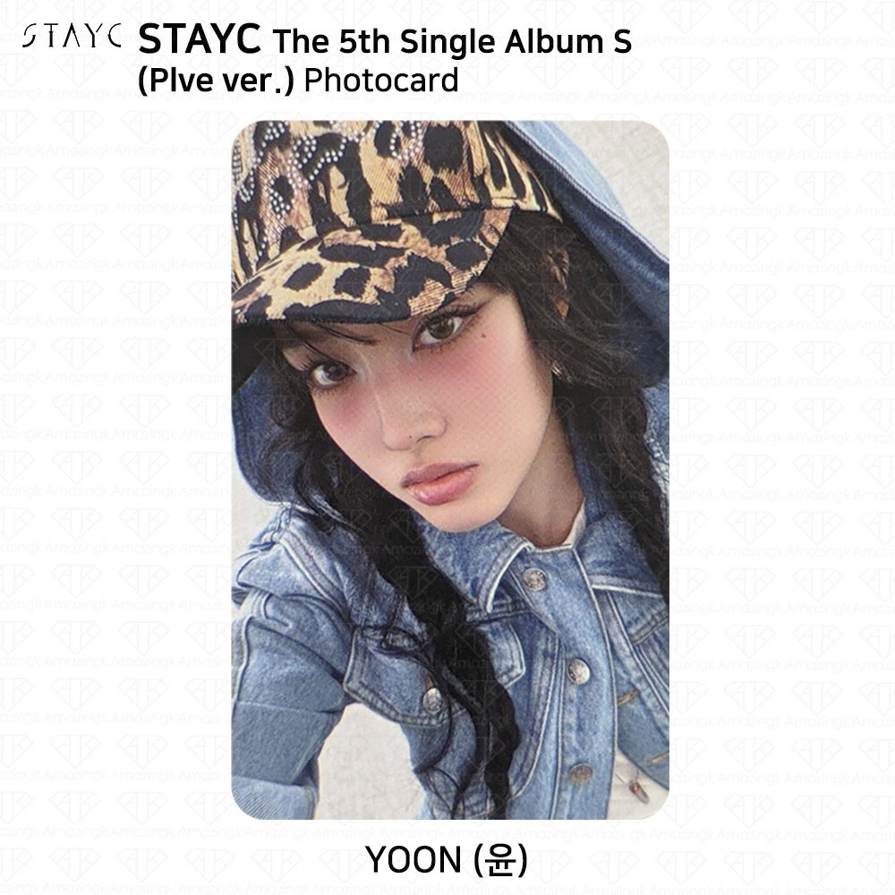 StayC The 5th single Album S Plve ver Official Photocard Acylic