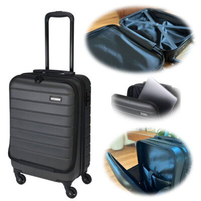 Hartschalenkoffer Trolley Koffer Laptopfach Reisekoffer Rollkoffer Handgepäck