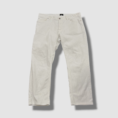 $895 Brioni Men's White Meribel Regular Fit Jeans Pants Size 38