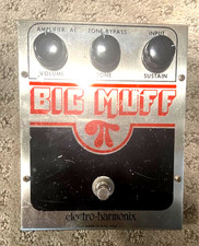 Vintage Electro Harmonix Big Muff PI V6 1978-79 Fuzz Pedal Guitar