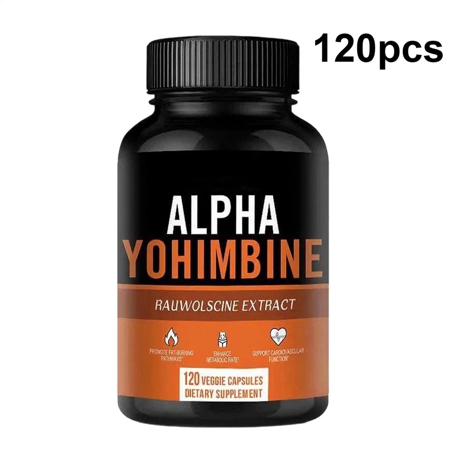 MARKENLOS Rauwolscine 2 mg Kapseln fördern die Fettverbrennung und unterstützen die kard