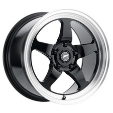 Forgestar D5 Drag 17x10 5x120 Bp Et45 7.3in Bs Gloss Black Wheel